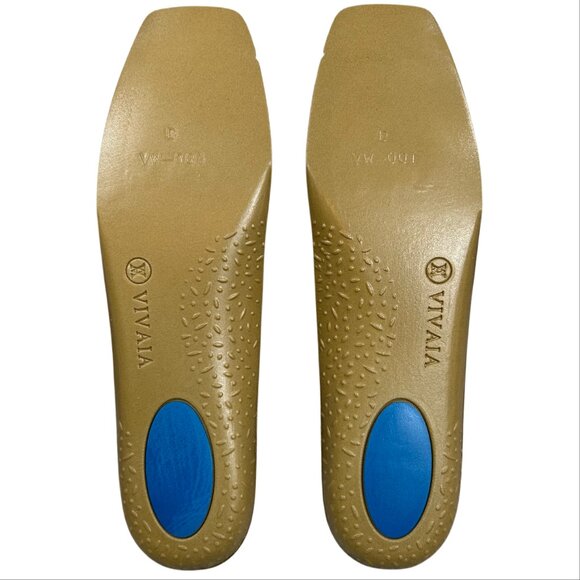 Vivaia NWOB Margot 2.0 Blue White Slip-On Walking Ballet Flats Size 9.5 - Picture 8 of 9